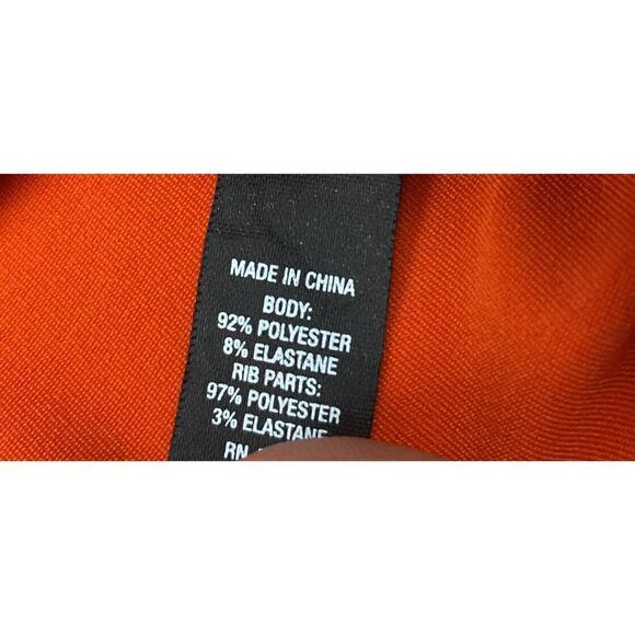 Ralph Lauren RLX Golf Polo Shirt Mens Extra Large Orange Short Sleeve Stretch - Picture 4 of 10